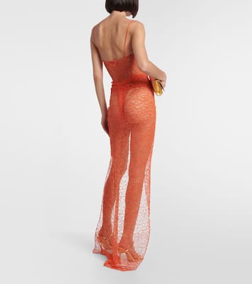 Wickelrock aus Spitze | LaQuan Smith