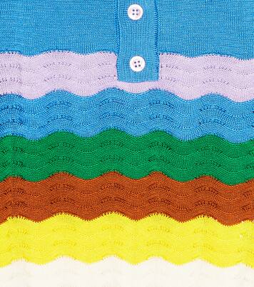 Pointelle-knit cotton polo shirt | Paade Mode