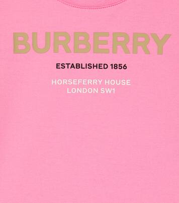 Baby T-Shirt aus einem Baumwollgemisch | Burberry Kids