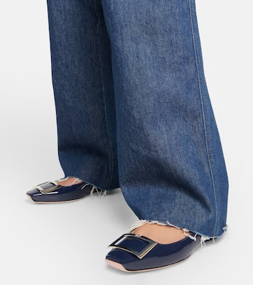 Trompette patent leather ballet flats | Roger Vivier