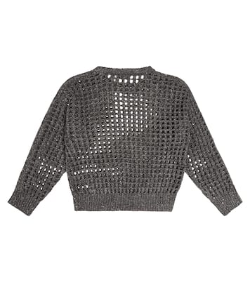Wool and cashmere-blend sweater | Brunello Cucinelli Kids