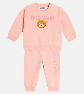 Baby sweatshirt and sweatpants set | Moschino Kids