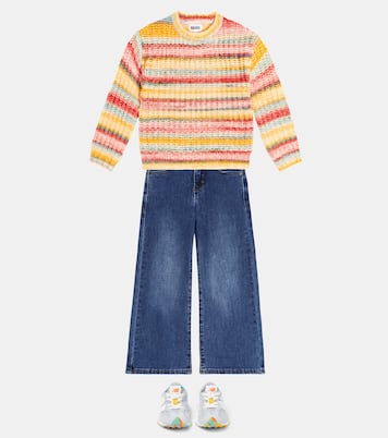 Gaylen striped cotton-blend sweater | Molo