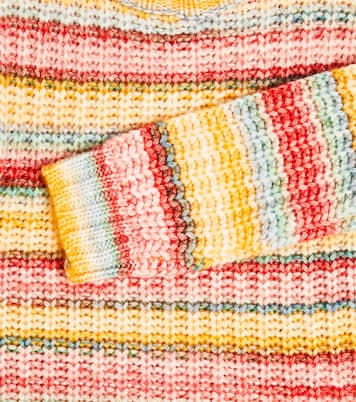 Gaylen striped cotton-blend sweater | Molo