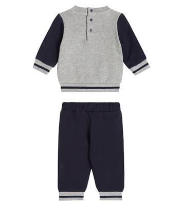 Baby printed cotton sweatshirt and sweatpants set | Tartine et Chocolat