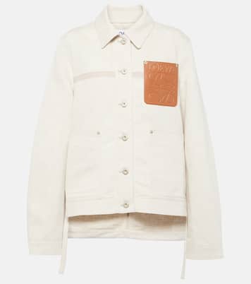 Cotton and linen jacket | Loewe
