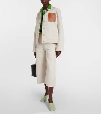 Cotton and linen jacket | Loewe