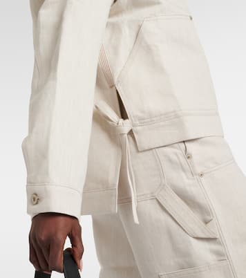 Cotton and linen jacket | Loewe