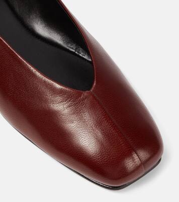 Eva Two leather ballet flats | The Row