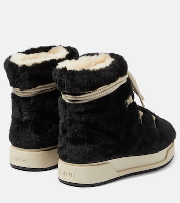 Schneestiefel Malibu Hi aus Faux Shearling | Amiri