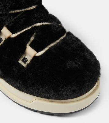 Schneestiefel Malibu Hi aus Faux Shearling | Amiri