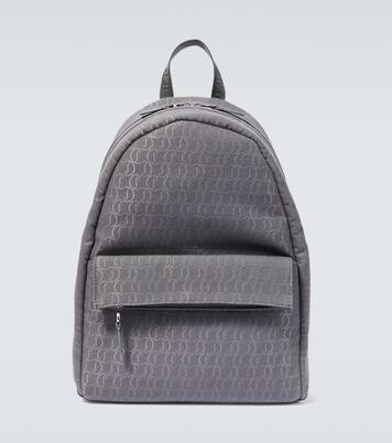 Rucksack Zip N Flap aus Jacquard | Christian Louboutin