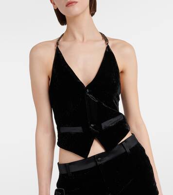 Weste aus Samt | Didu