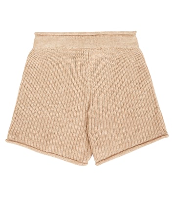 Baby Wes ribbed-knit shorts | Donsje