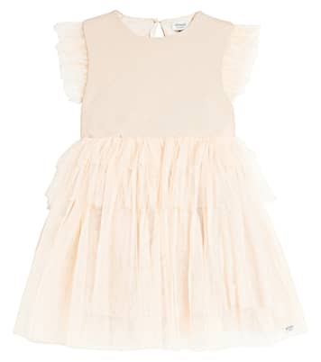 Nena tulle-trimmed dress | Donsje