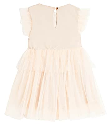 Nena tulle-trimmed dress | Donsje