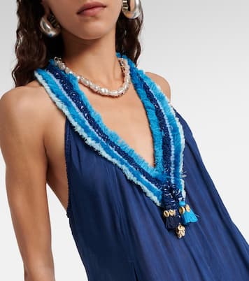 Bedrucktes Maxikleid Nava | Poupette St Barth