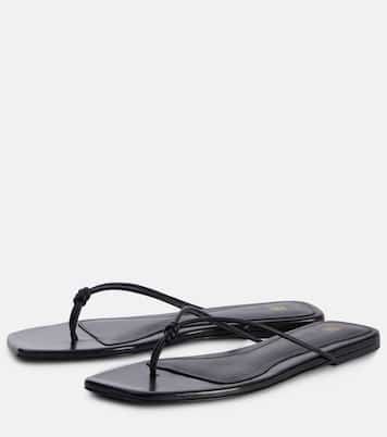 Sandalen The Knot aus Leder | Toteme