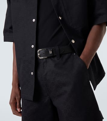 GG leather belt | Gucci