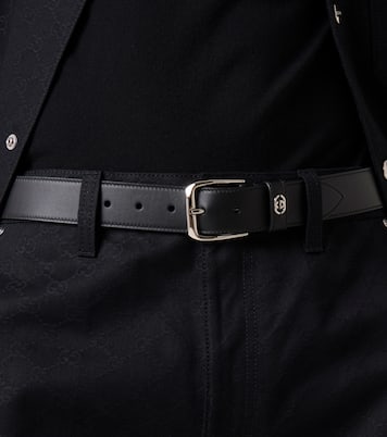 GG leather belt | Gucci