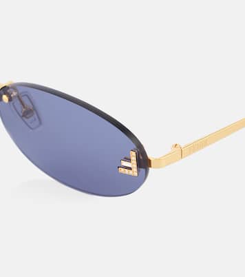 Lunettes de soleil Fendi First Crystal à ornements | Fendi