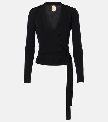 Wool wrap top | Jardin des Orangers