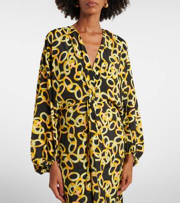 Robe longue Kason imprimée | Diane von Furstenberg