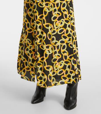 Robe longue Kason imprimée | Diane von Furstenberg