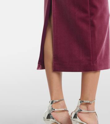 Robe à encolure bardot | Alex Perry