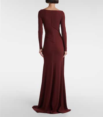 Robe aus Crêpe-Jersey | Alex Perry