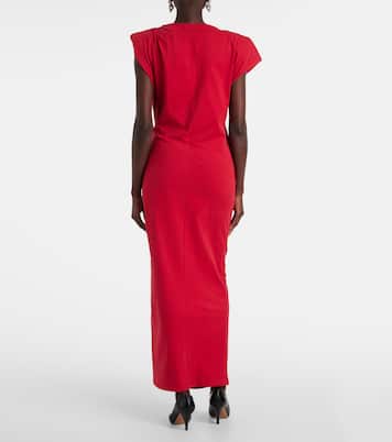 Abito lungo Nadela in jersey di cotone | Isabel Marant
