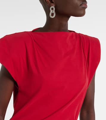 Abito lungo Nadela in jersey di cotone | Isabel Marant