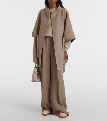 Sneakers Tennis Walk aus Veloursleder | Loro Piana