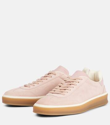 Sneakers Tennis Walk aus Veloursleder | Loro Piana