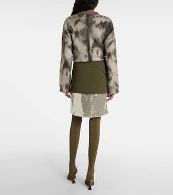 Midirock mit Pailletten | The Attico