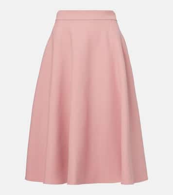 Falda midi de lana virgen | Dolce&Gabbana