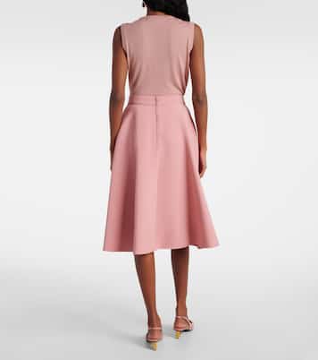 Falda midi de lana virgen | Dolce&Gabbana