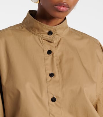 Belted cotton serge tunic | Saint Laurent