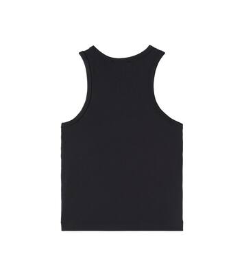 Logo cotton-blend tank top | Balmain Kids