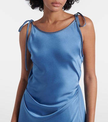 Robe longue en satin | Acne Studios