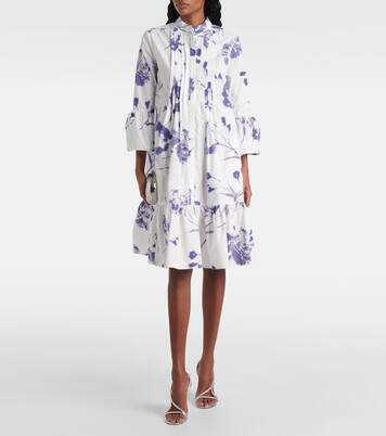 Minikleid aus Baumwolle | Erdem