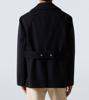 Chaqueta cruzada de lana virgen | Valentino