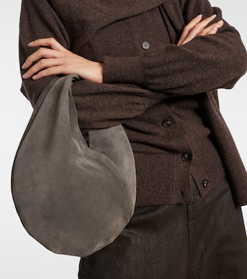 Schultertasche Ora Mini aus Veloursleder | Aesther Ekme