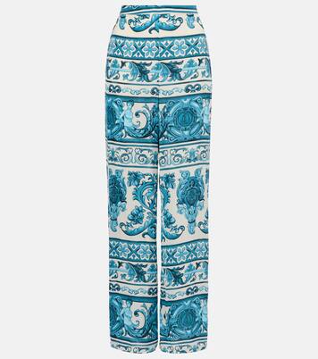 Pantalon ample imprimé | Adriana Degreas