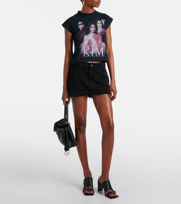 Distressed Minirock aus Denim  | Balenciaga