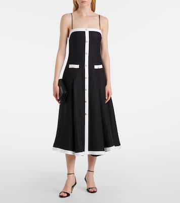 Midikleid Cordelia aus einem Leinengemisch | Simkhai