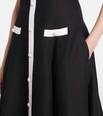 Midikleid Cordelia aus einem Leinengemisch | Simkhai