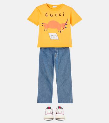 x Euan Roberts – T-shirt en coton | Gucci Kids