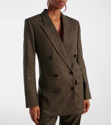 Chaqueta de traje Jevima a rayas | Isabel Marant