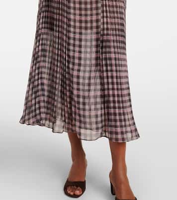 Midikleid aus Chiffon | Self-Portrait